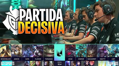 La Partida Que DecidiÓ Si G2 Entra En Playoffs G2 Vs Bds Lec