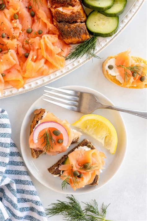 Smoked Salmon Platter | Valerie's Kitchen