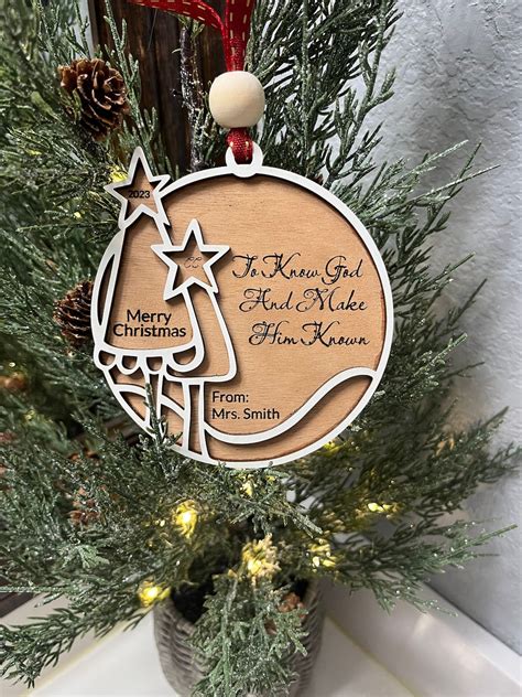 Cc Classical Conversations Christmas Ornament Etsy