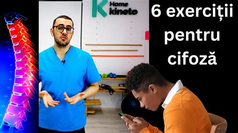 Exerci Ii De Kinetoterapie Pentru Cifoza Toracal Youtube