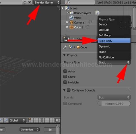 How To Use Rigid Body Dynamics In Blender 3D 2 50 Blender 3D Architect