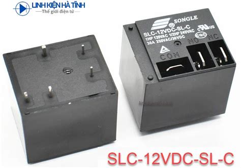 RELAY RƠ LE SONGLE SLC 12VDC SL C 5 CHÂN