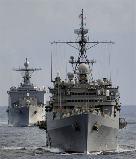 USS Juneau LPD 10 Austin class amphibious transport dock landing ship ...