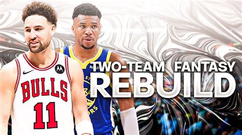 2 TEAM FANTASY DRAFT REBUILD NBA 2K24 YouTube