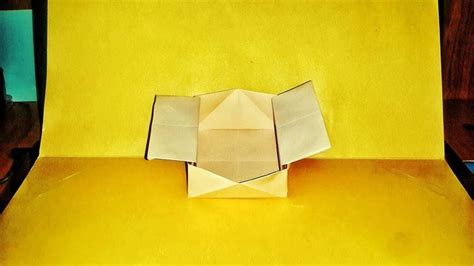 Easy Origami Box Kağıttan Kolay Kutu Yapımı DIY How to make