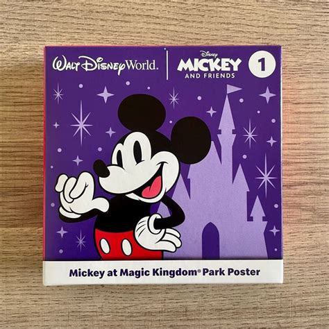 Mickey Mouse Mcdonalds Mickey At Magic Kingdom Park Poster Disney World