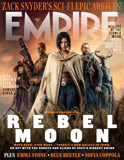 'Rebel Moon' Covers: Zack Snyder's Warriors are Ready to Take on the Galaxy