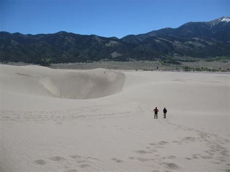 About half way up High Dune.