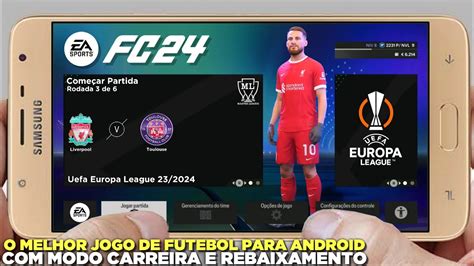 SAIU FIFA 14 MOD EA FC 2024 ANDROID BRASILEIRÃO E EUROPEUS