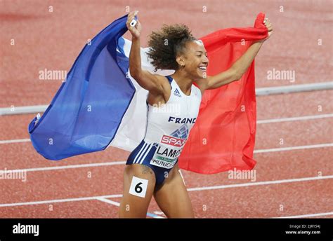 Renelle Lamote Of France Silver Medal During The Athletics Women S