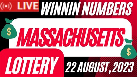 Massachusetts Evening Lottery Draw Results 22 Aug 2023 The Numbers