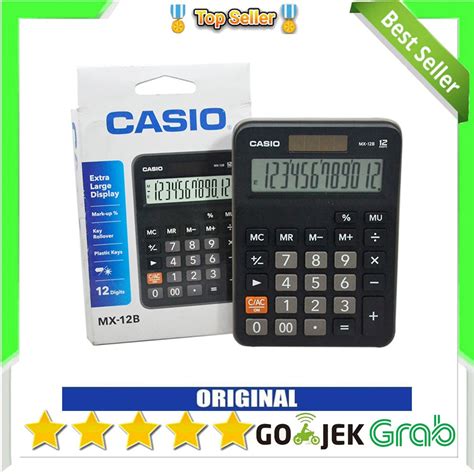 Jual Kalkulator Casio Desktop Mx B Calculator Meja Kantor Dagang Mx