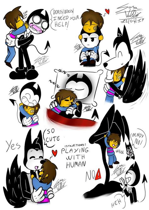 Pin By 😸 ️ Calico Cat 🖋😸 On Crossovers Bendy And The Ink Machine Undertale Funny Art Memes