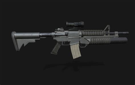 Artstation Wip M4 Carbine 3d Model