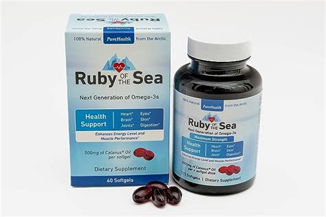 Amazon Ruby Of The Sea Marine Oil Supplement Maximum Strength