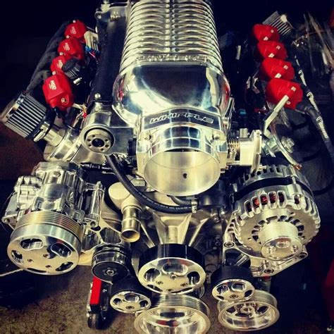 2 9 Whipple Supercharged 7 Liter LS Engine Ls Engine Drag Racing