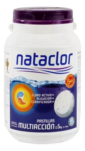 Pastillas de Cloro Multiacción Nataclor 200 g x 5 kg Tratamiento