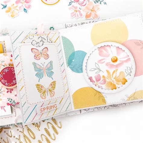 Mini Album with Happy Heart collection – Pinkfresh Studio