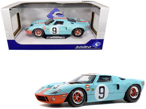 Ford Gt40 Mki 9 Gulf Oil 24h Of Le Mans 1968 1 18 Diecast Model