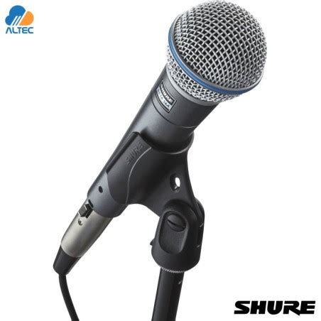 Shure BETA 58A micrófono vocal dinámico supercardioide