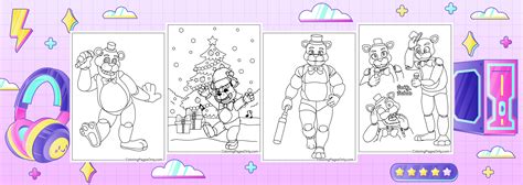 Dibujos Para Colorear De Freddy Fazbear Coloringpagesonly