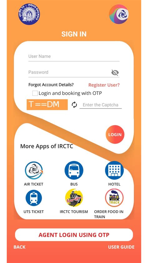 Indian Railways How To Set Up Irctc Account On Phone Using Irctc Rail