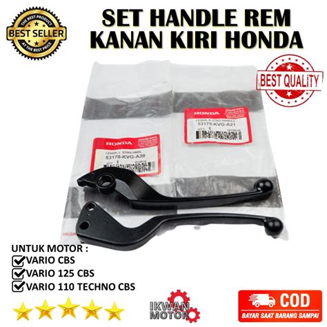 Handle Handel Rem Satu Set Kanan Kiri Honda Vario Cbs Vario Cbs