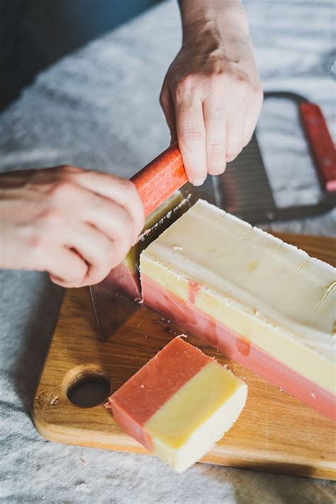 Natural Layered Cold Process Soap Making