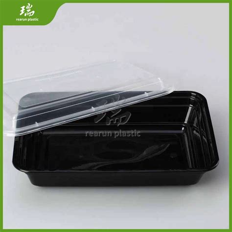 Rearun Degradable Disposable Lunch Box Manufacturing Pp Plastic Bento