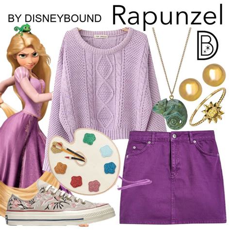 Rapunzel Disneybound Outfit Shoplook