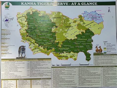 Kanha-map | Pugdundee Safaris blog