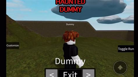 Ragdoll System Test Roblox Haunted Dummy Youtube