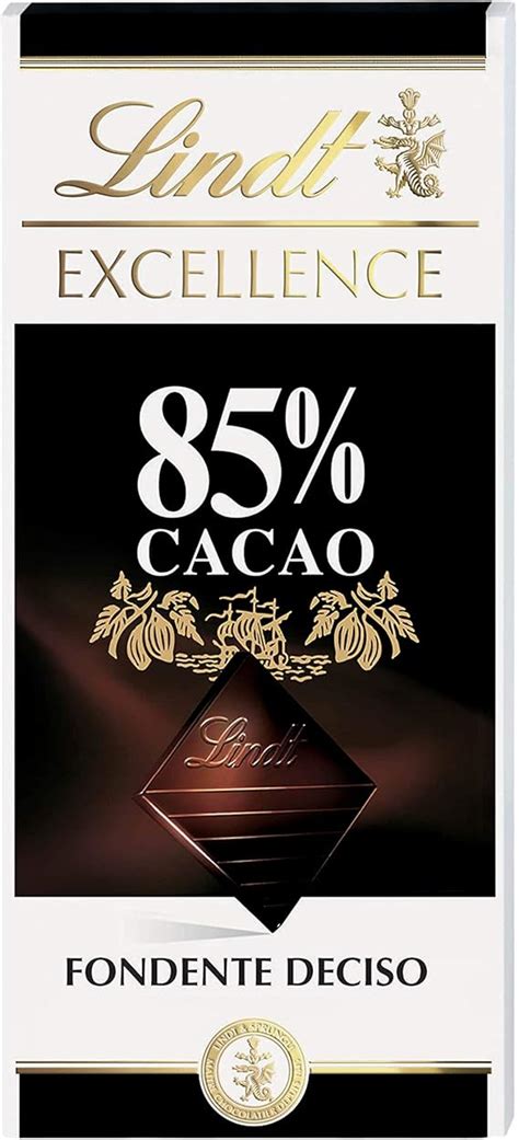 Lindt Excellence Tavoletta Di Cioccolato Fondente Cacao Formato