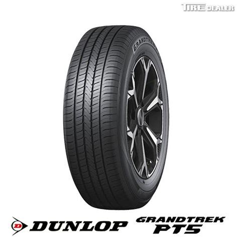 GRANDTREK ダンロップ 225 55R18 98V DUNLOP PT5 SUV用 サマータイヤ 4本セット タイヤディーラー2号