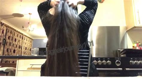 Super Long Hair Play Hairplay Video Long Silky Hair Youtube