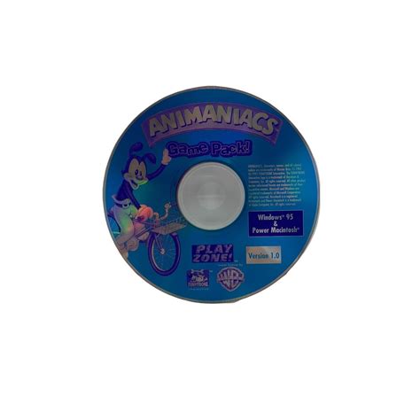 Animaniacs Game Pack Pc Mac Cd 5 Cartoon Games Balloon Pop Pinky