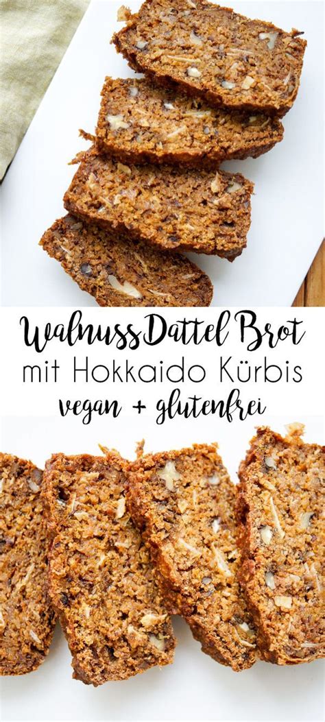 Walnuss Dattel Brot Mit K Rbis Rezept Vegan Glutenfrei Elle