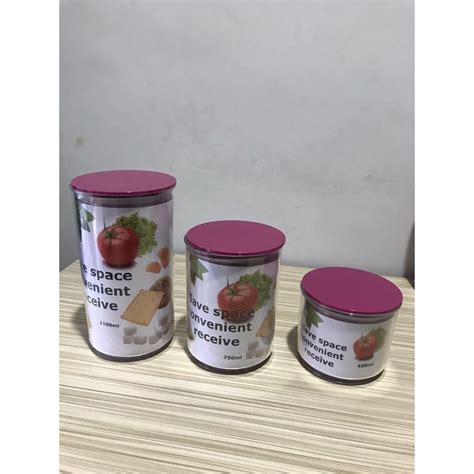 Jual Toples Kue Bulat Warna Warni Toples Biskuit Serbaguna Toples