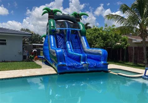 Bounce House With Slide And Pool Atelier Yuwa Ciao Jp