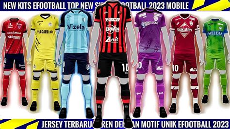 Jersey Efootball Best New Update Kits Youtube