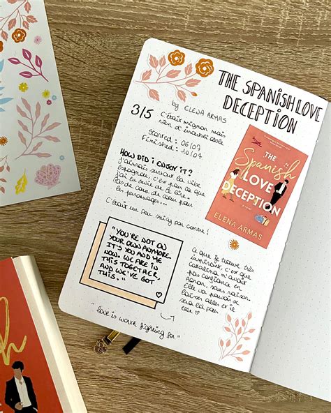 How To Create Book Review Spreads In Your Reading Journal – Archer and