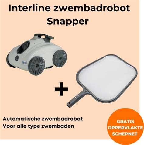 Interline Zwembadrobot Snapper Zwembadrobot Zwembaden Tot M X