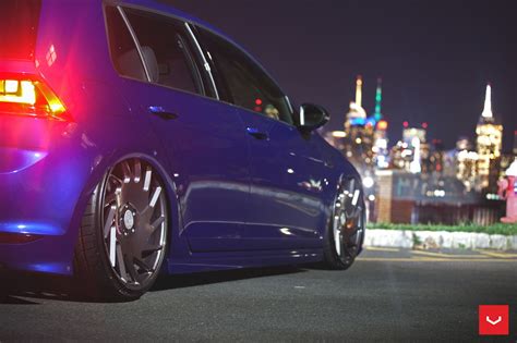 Air Lifted Vw Golf Mk7 On Vossen Vle Custom Wheels — Gallery