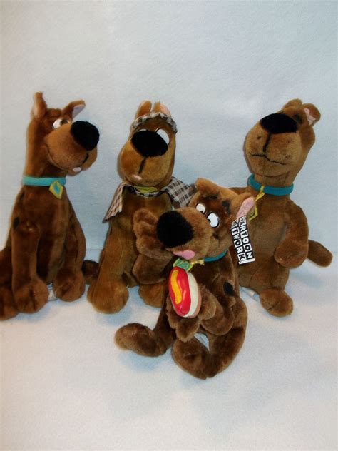 Lot Of Cartoon Network Hanna Barbera Scooby Doo Dog Plush Toy Scooby