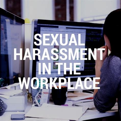 Sexual Harassment In The Workplace Donovan Ho