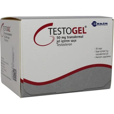 Testogel 50 mg Transdermal Jel Içeren 30 Saşe Fiyatı