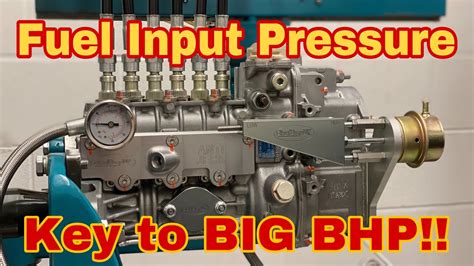 The Key To Big Power Fuel Pressure To Your Diesel Pump Youtube