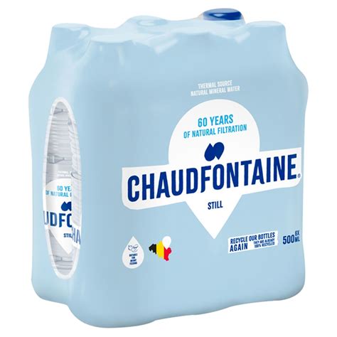 Chaudfontaine Still Pet 500 Ml X 6 Carrefour Site