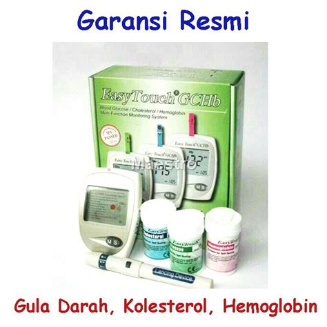 Jual Easy Touch Gchb Alat Cek Tes Gula Darah Kolesterol Hemoglobin Hb 3 In 1 Shopee Indonesia