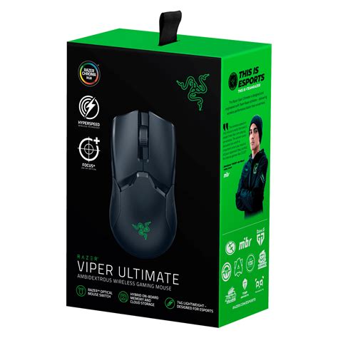 Razer Viper Ultimate Wireless Hyperspeed Rgb Gaming Mouse With Charging